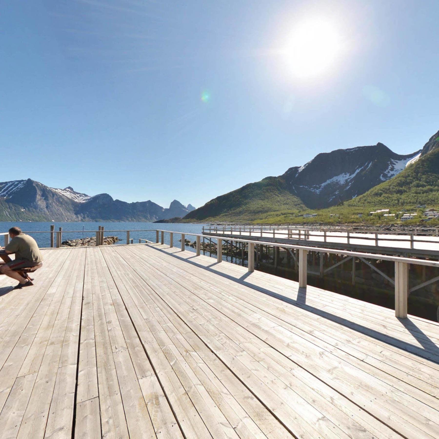 Mefjord Brygge Otel Tromsø Dış mekan fotoğraf