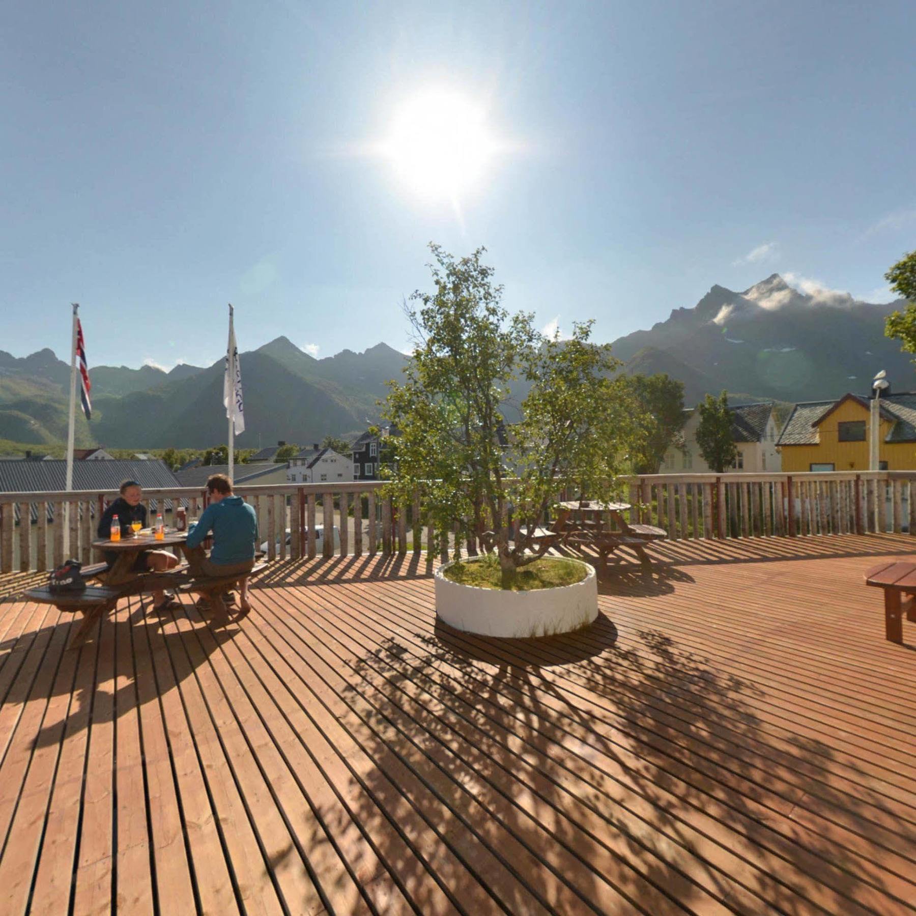 Mefjord Brygge Otel Tromsø Dış mekan fotoğraf